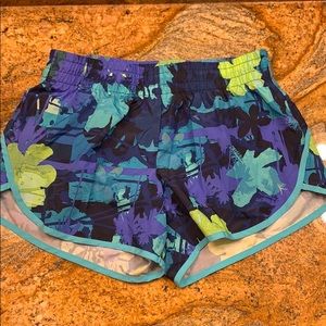 Danskin Now Blue lined swim shorts